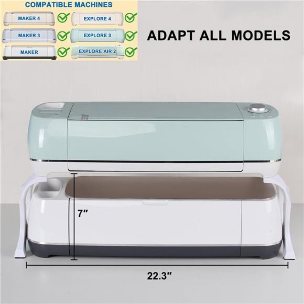 Stackable Cream Storage Boxes with White Rack - Brand - Picture 2 of 7